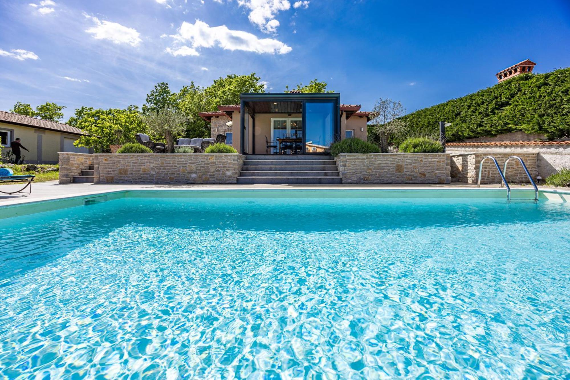 Krasna Kuca Villa Labin  Kültér fotó