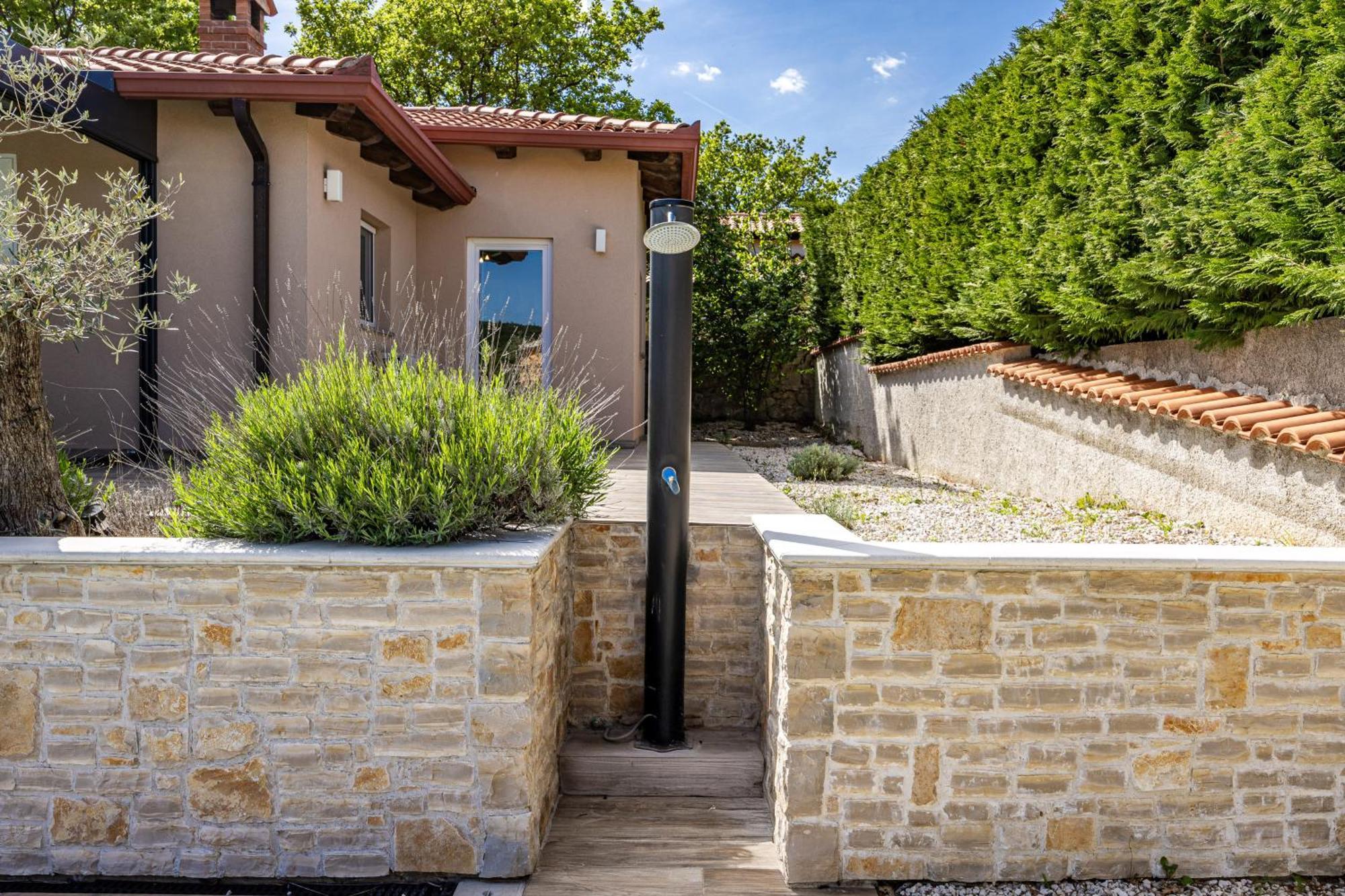 Krasna Kuca Villa Labin  Kültér fotó