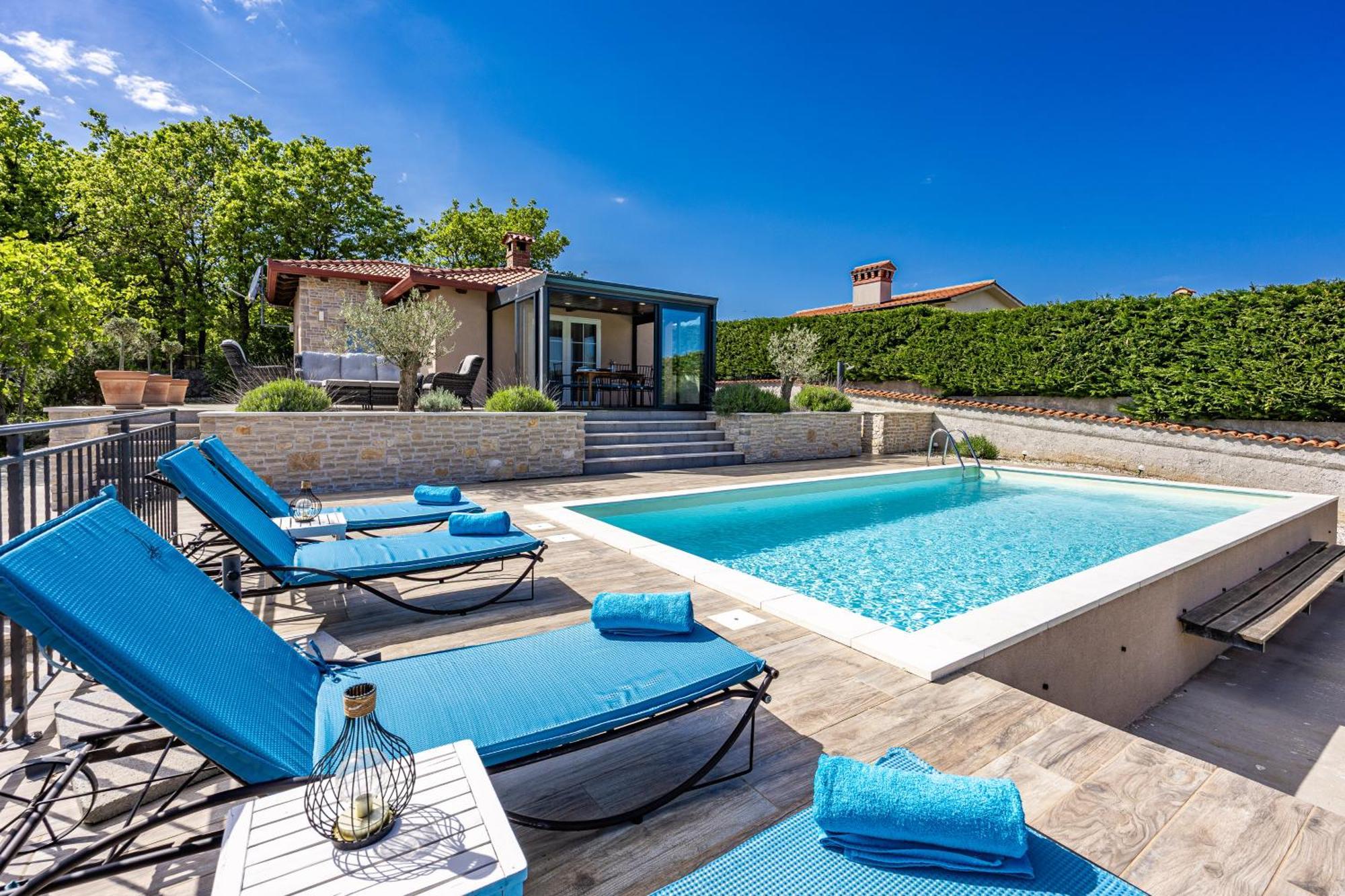 Krasna Kuca Villa Labin  Kültér fotó